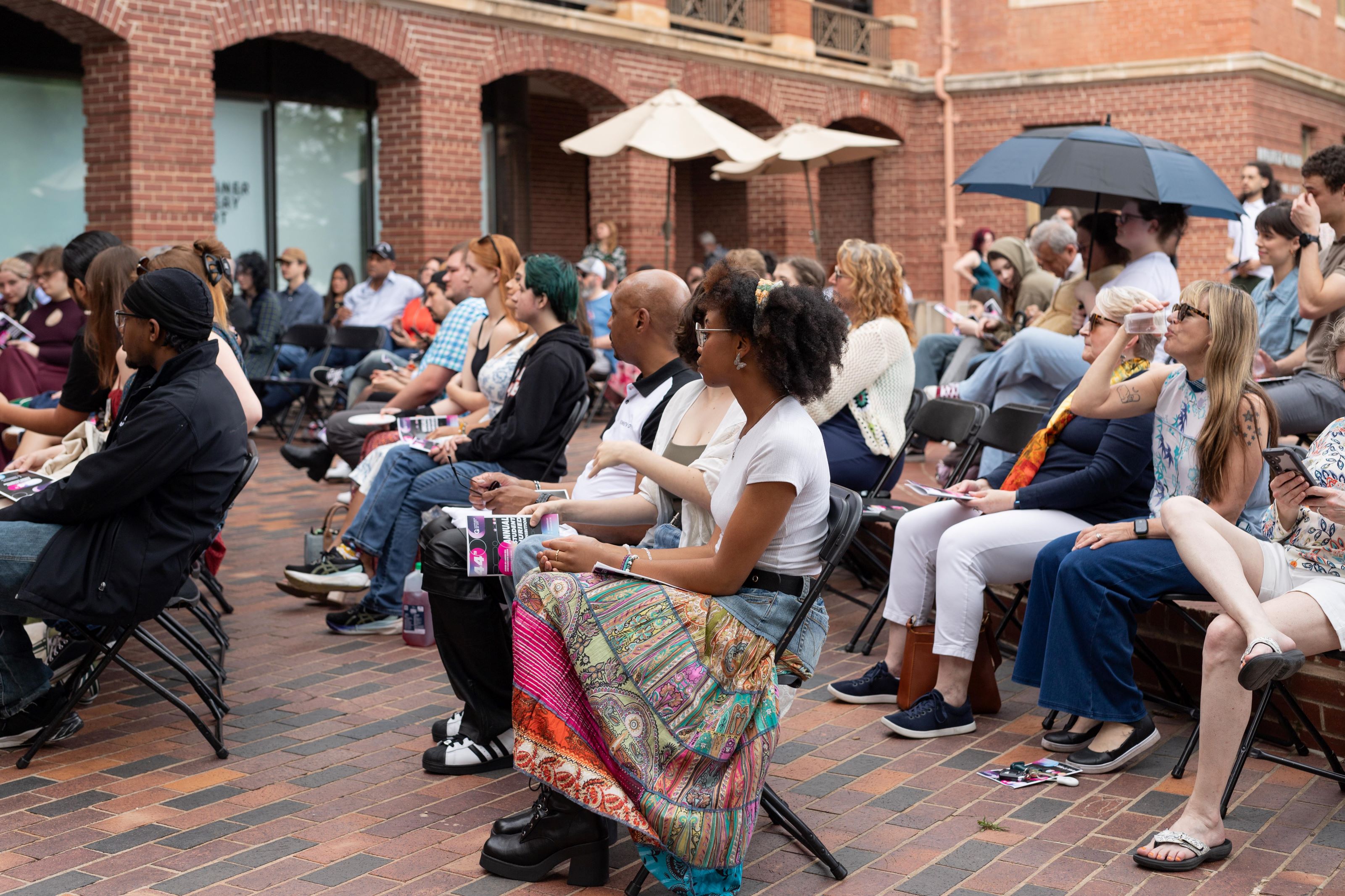 View of the crowd at the awards ceremony