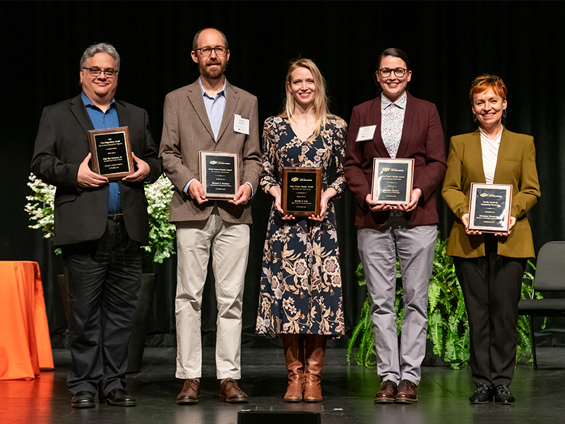 Faculty award winners