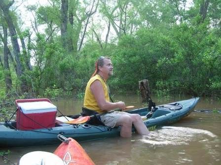 Dan in kayak