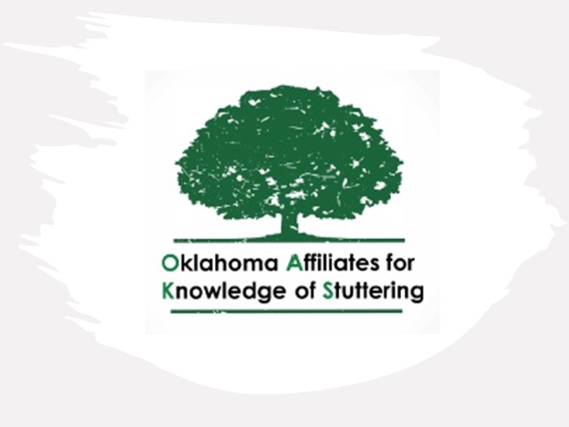 Oklahoma Affiliates for Knowledge of Stuttering Logo