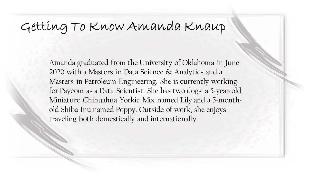 Amanda bio