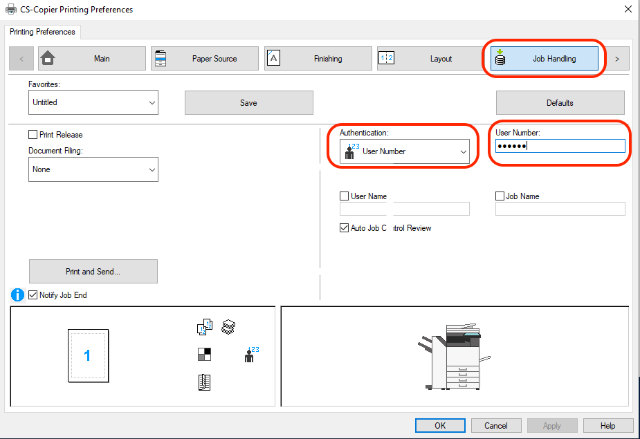 Printers Oklahoma State University