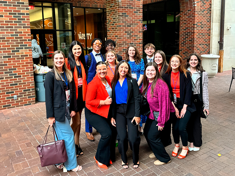 NSAC Team out on the town