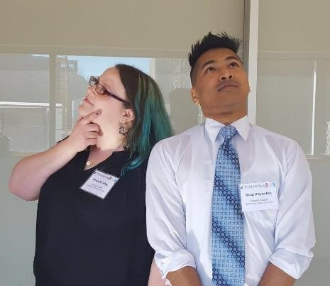 Michelle and Biraj