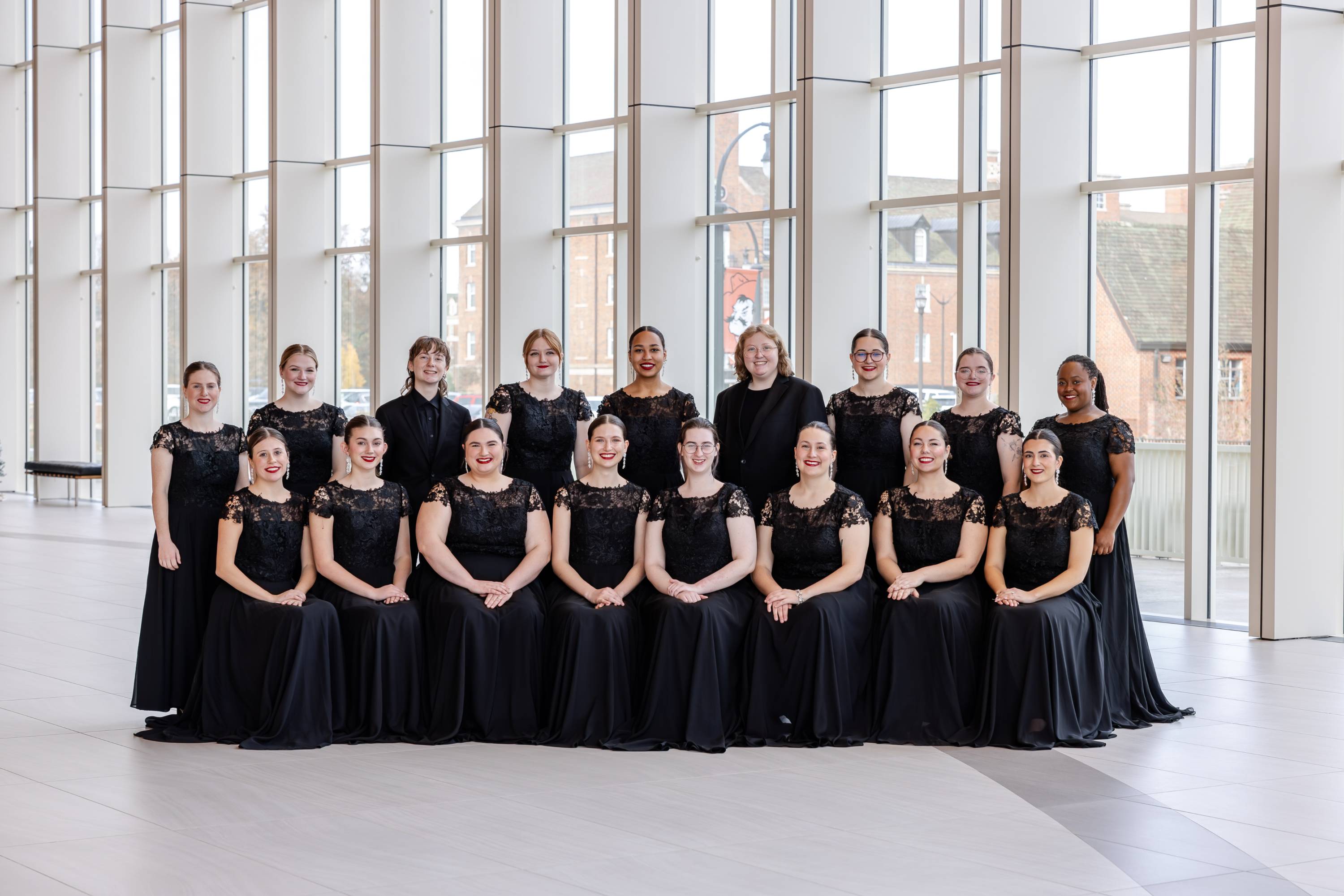 image of Cantamus Camerata in MCPA lobby