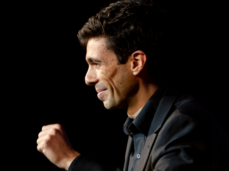 image of man in suite