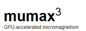 MuMax3 Logo