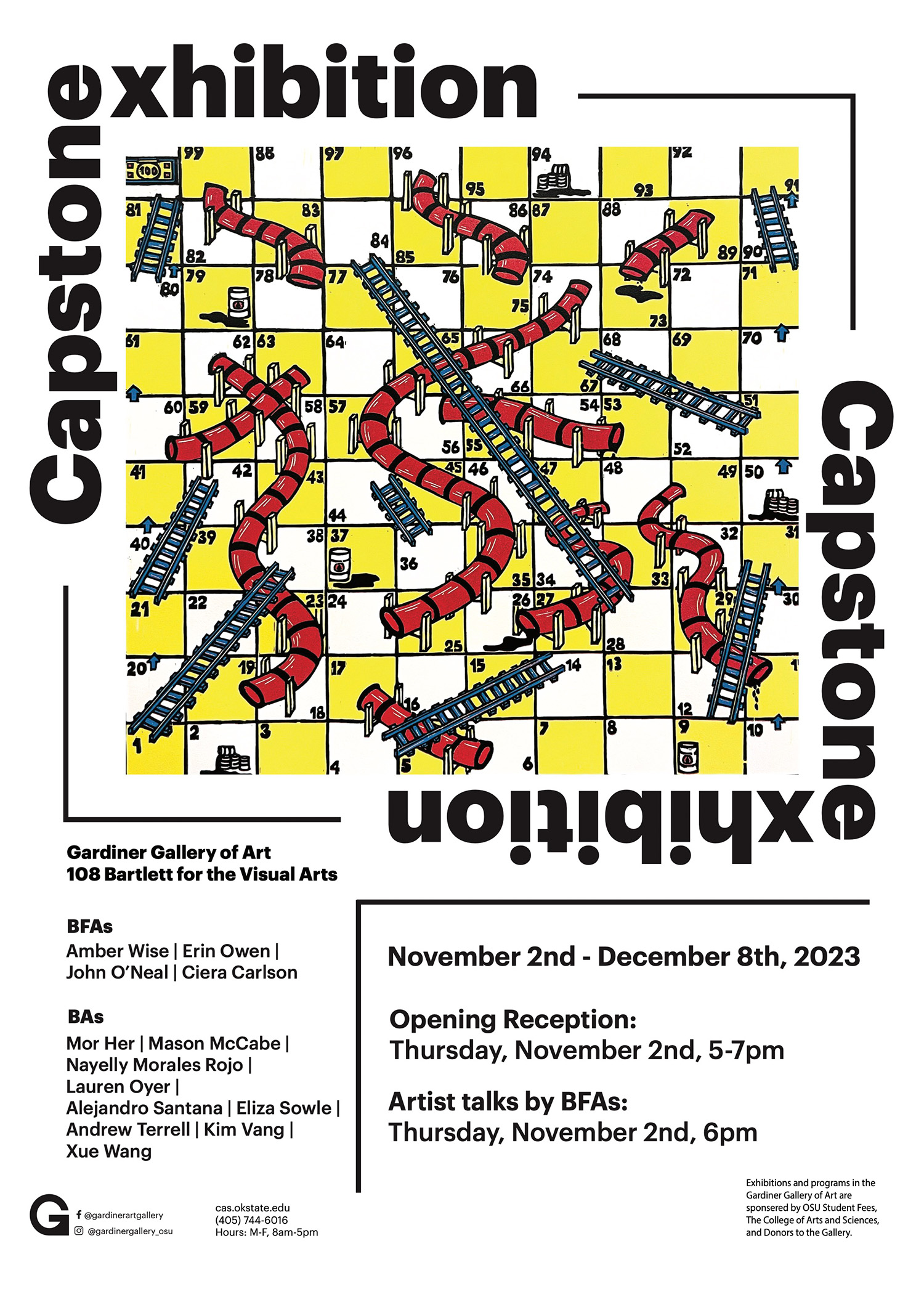 2023 Capstone event flyer