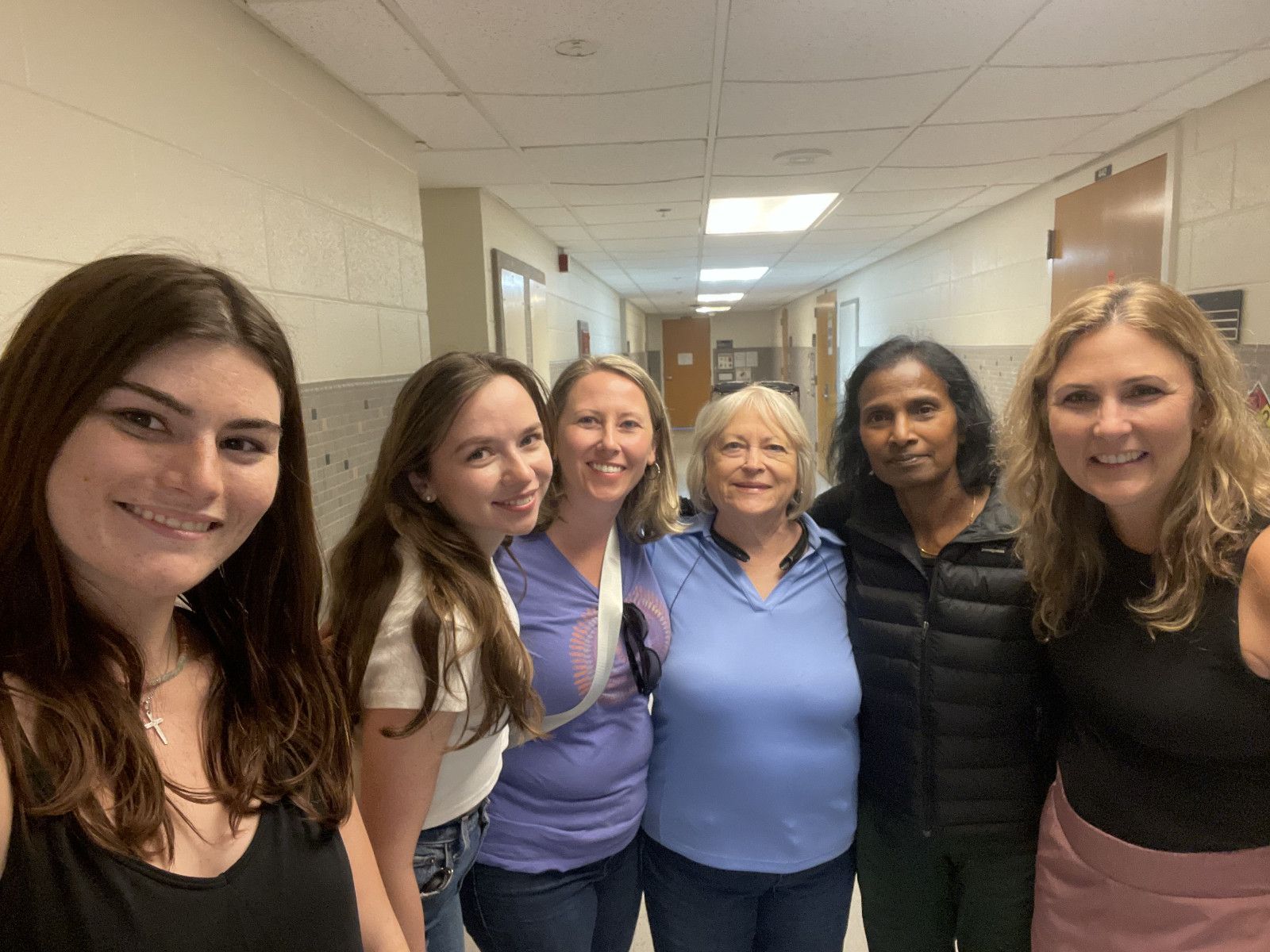 With Jennie's and Sienna's Family