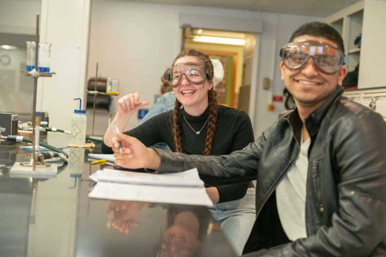 happy chemistry students happy chemistry students