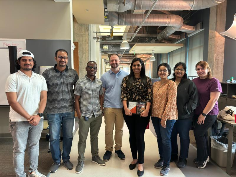 members of lab team image of gallage committee