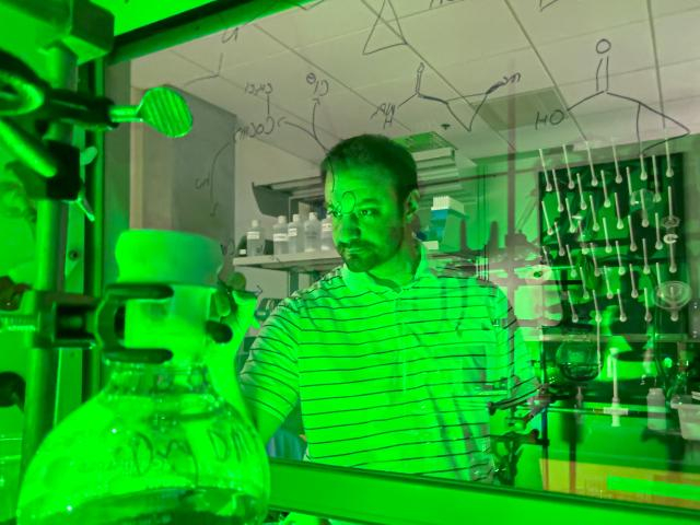 spencer pitre in lab spencer pitre in lab