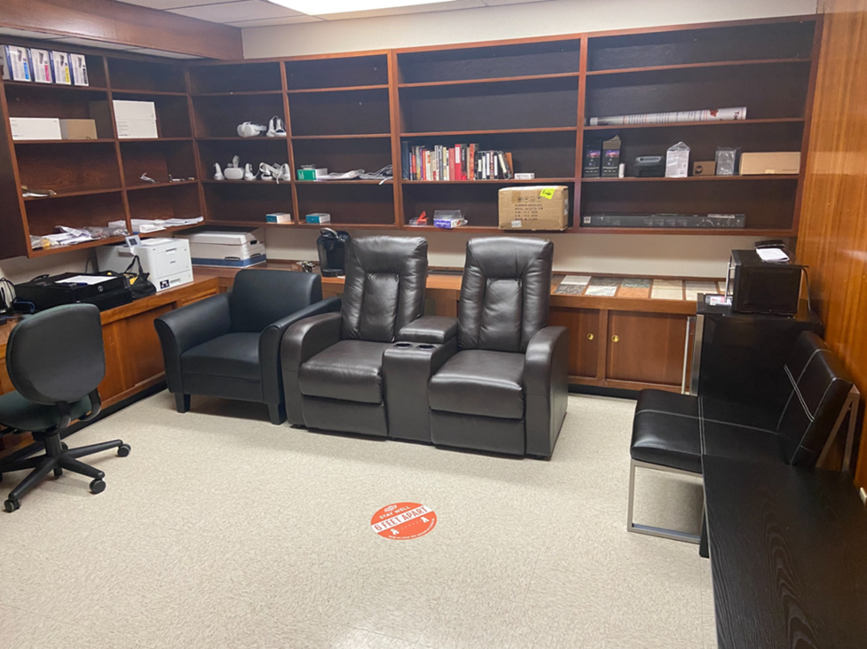 stuttering lab, empty