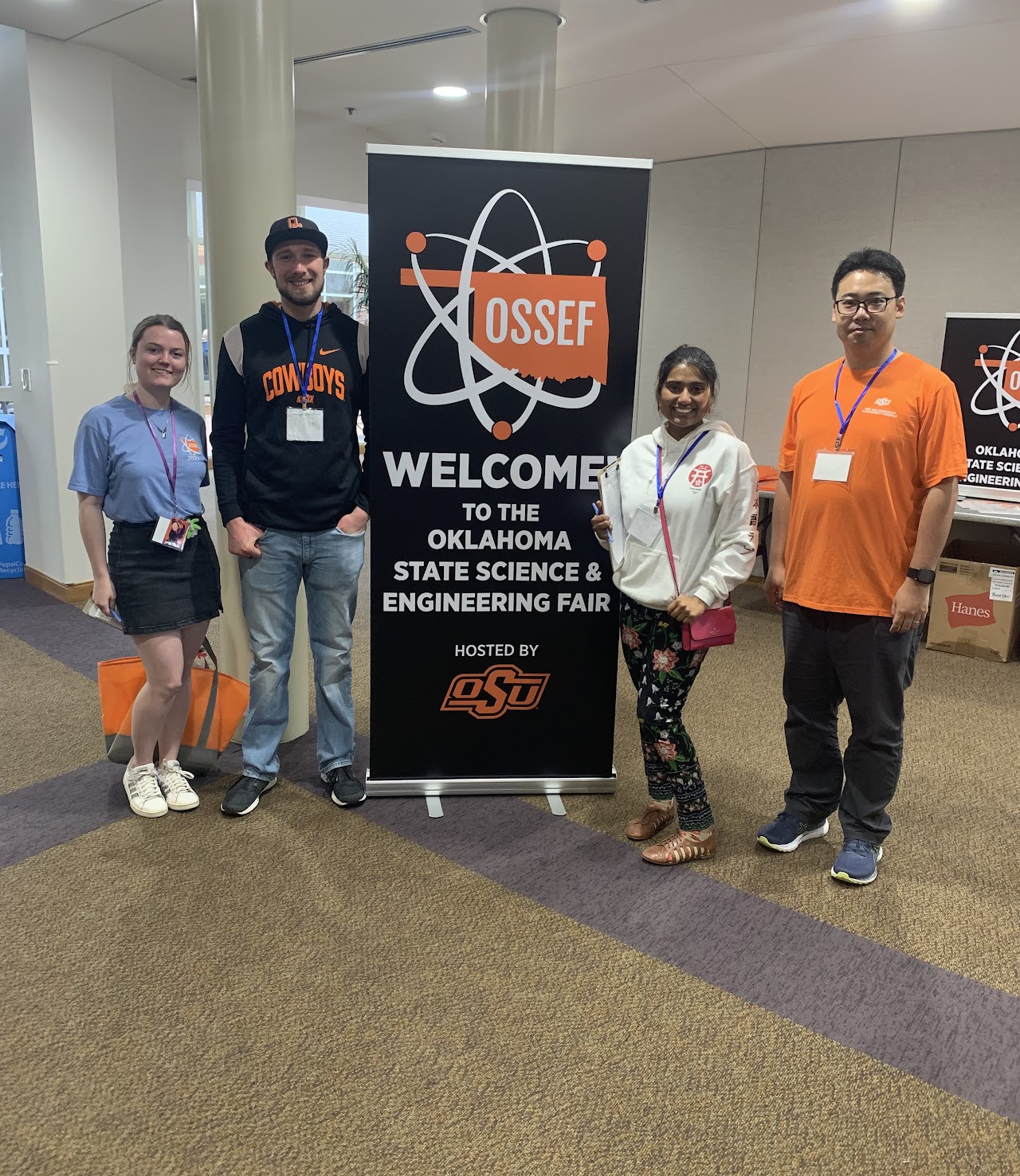 Judging at The Oklahoma State Science and Engineering Fair (OSSEF) 2023 Judging at The Oklahoma State Science and Engineering Fair (OSSEF) 2023