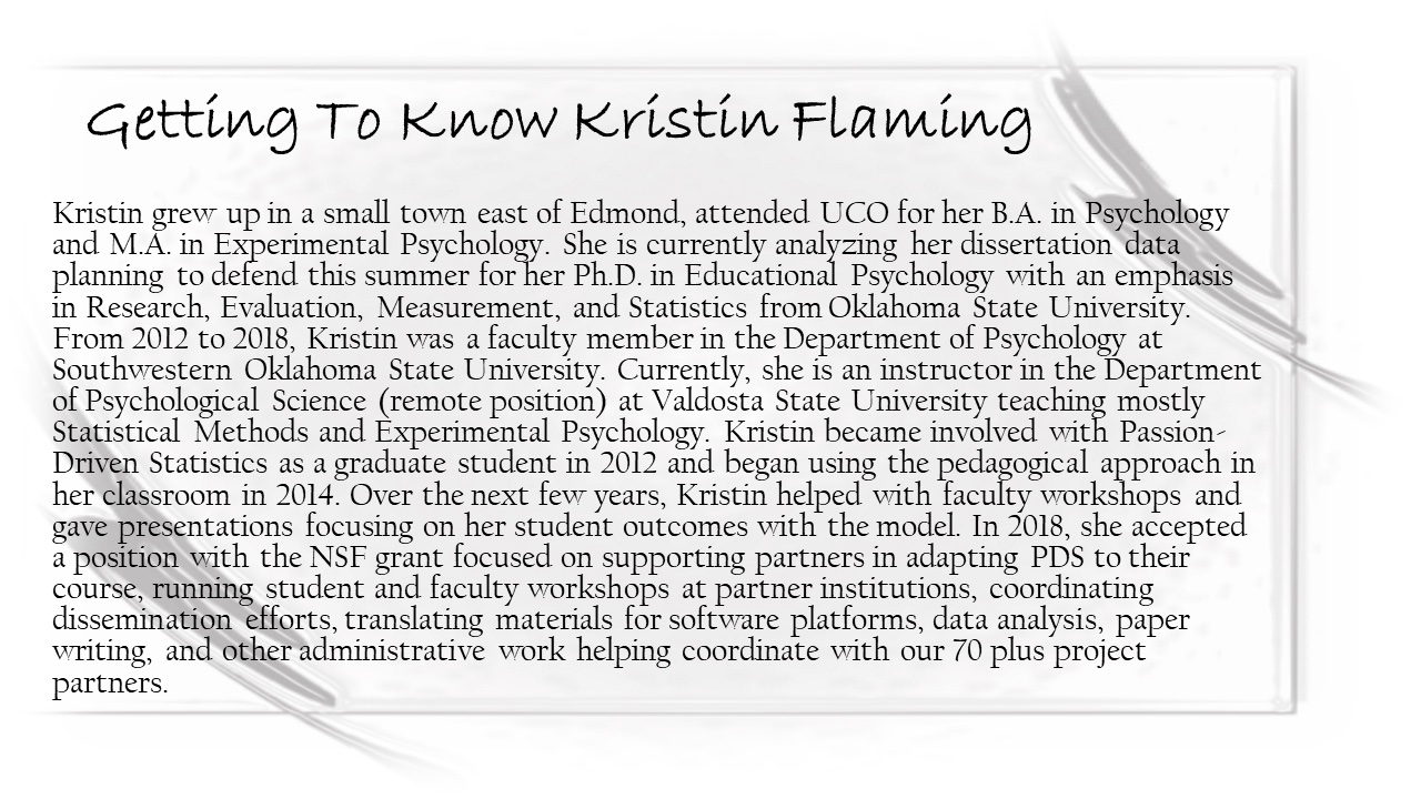Kristin bio