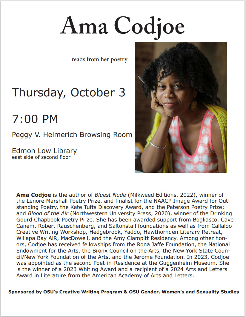 Ama Codjoe guest speaker