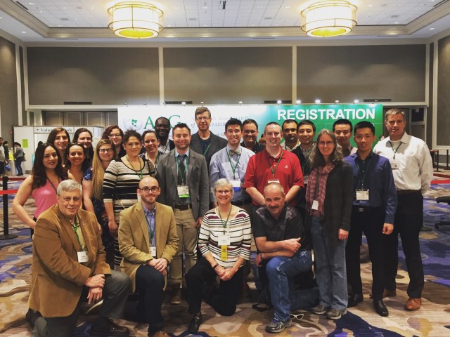 Photo of a group of Geography students gathered together.