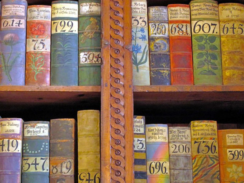 Prague castle library