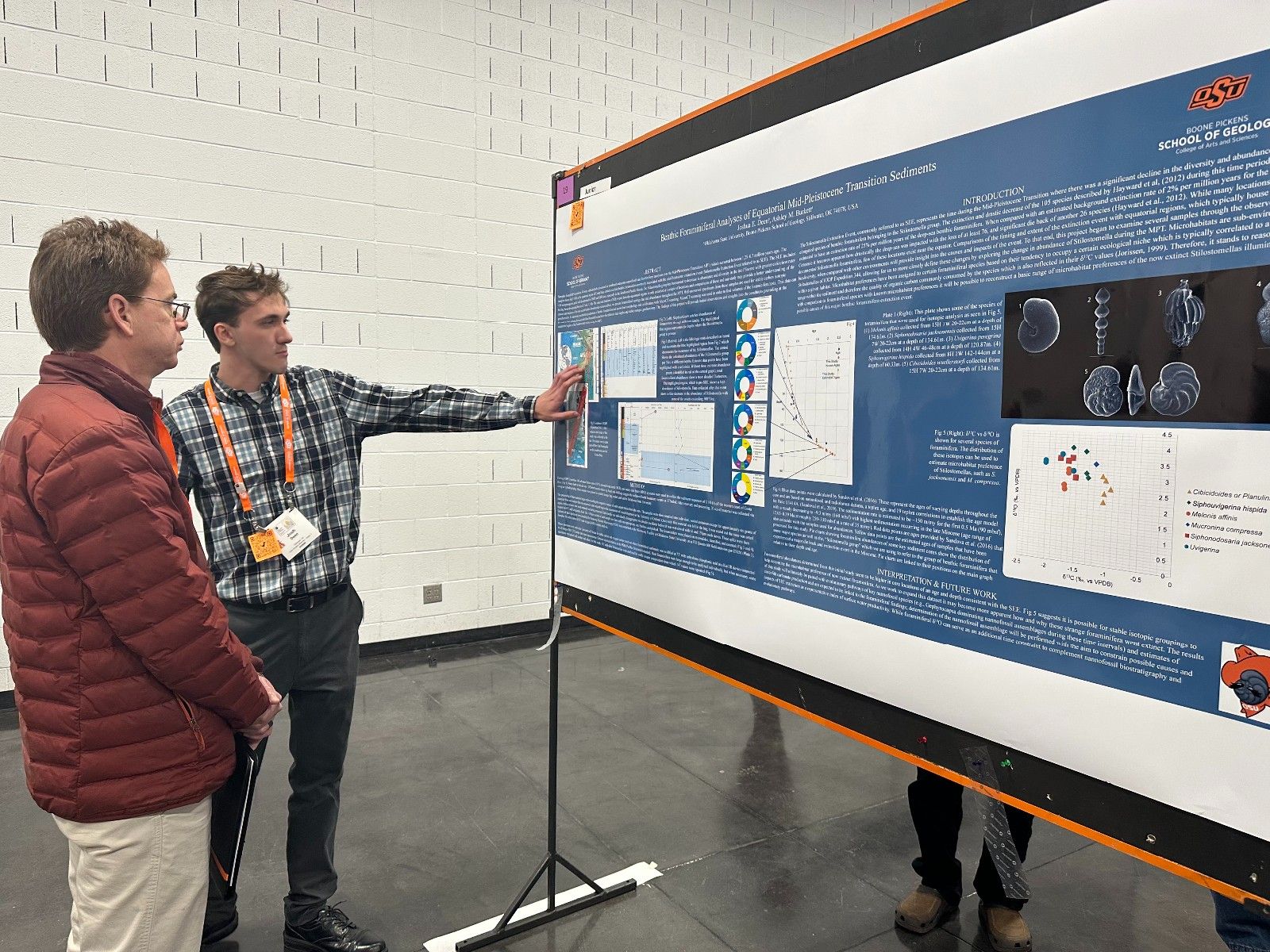 Josh and Dr. Lao Davila