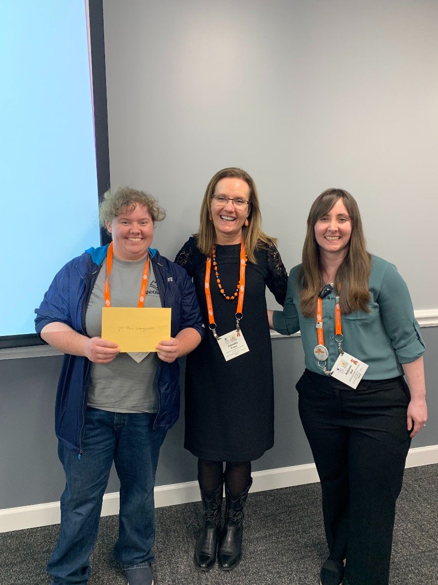 TechFest 2nd Place Undergrad Poster Winner - Amanda placed 2nd in the TechFest Undergraduate Poster judging