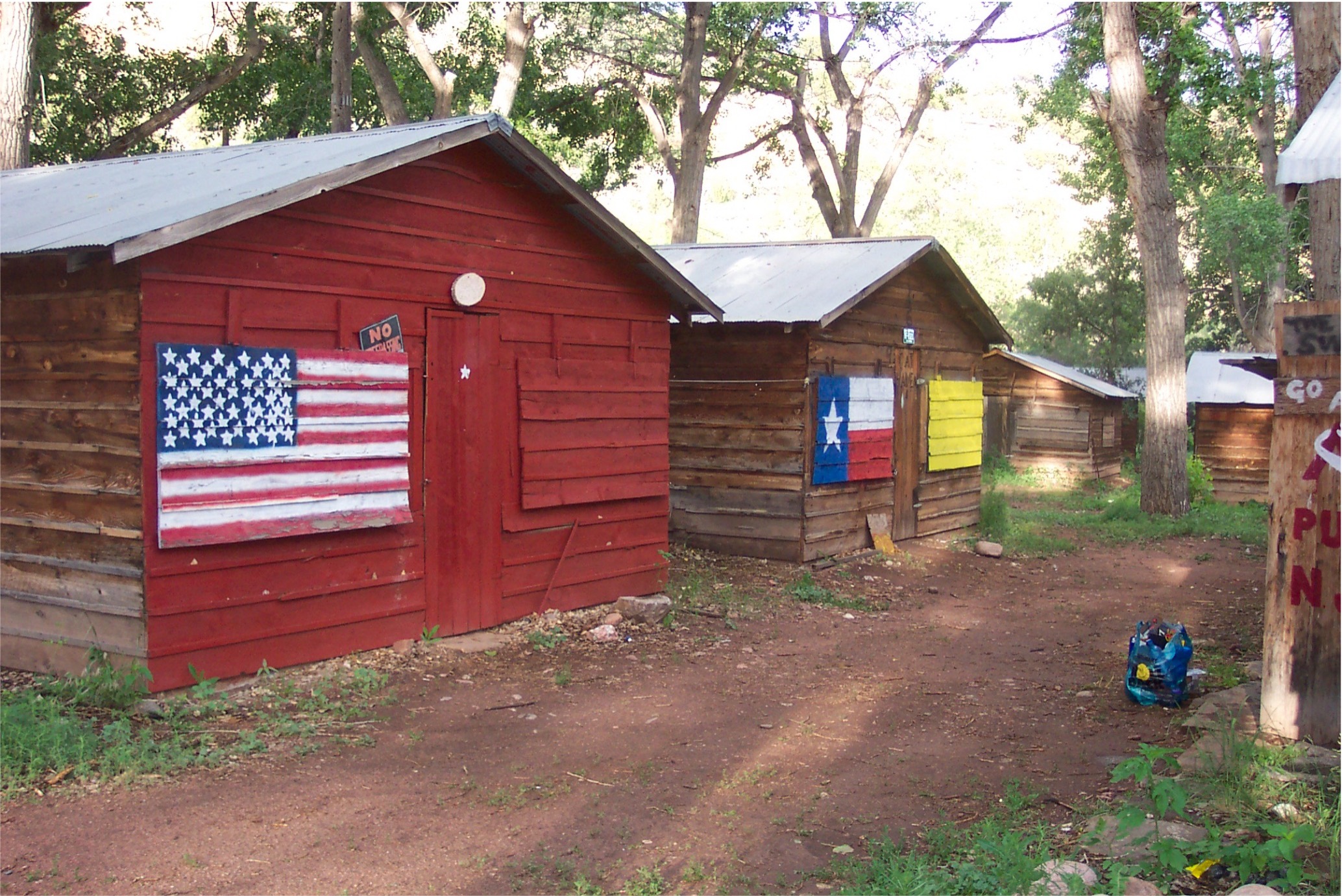painted cabins