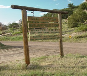 field camp sign