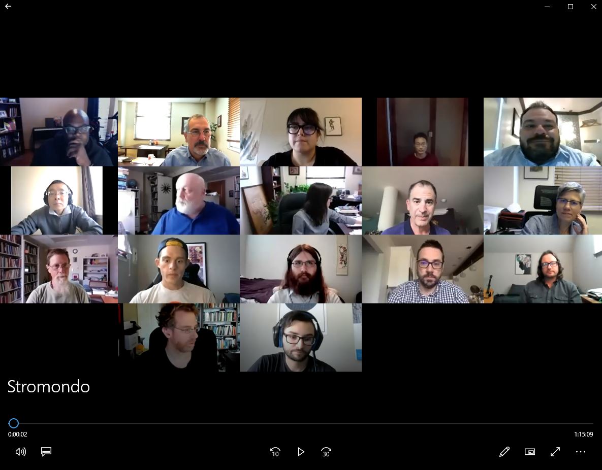 online meeting image