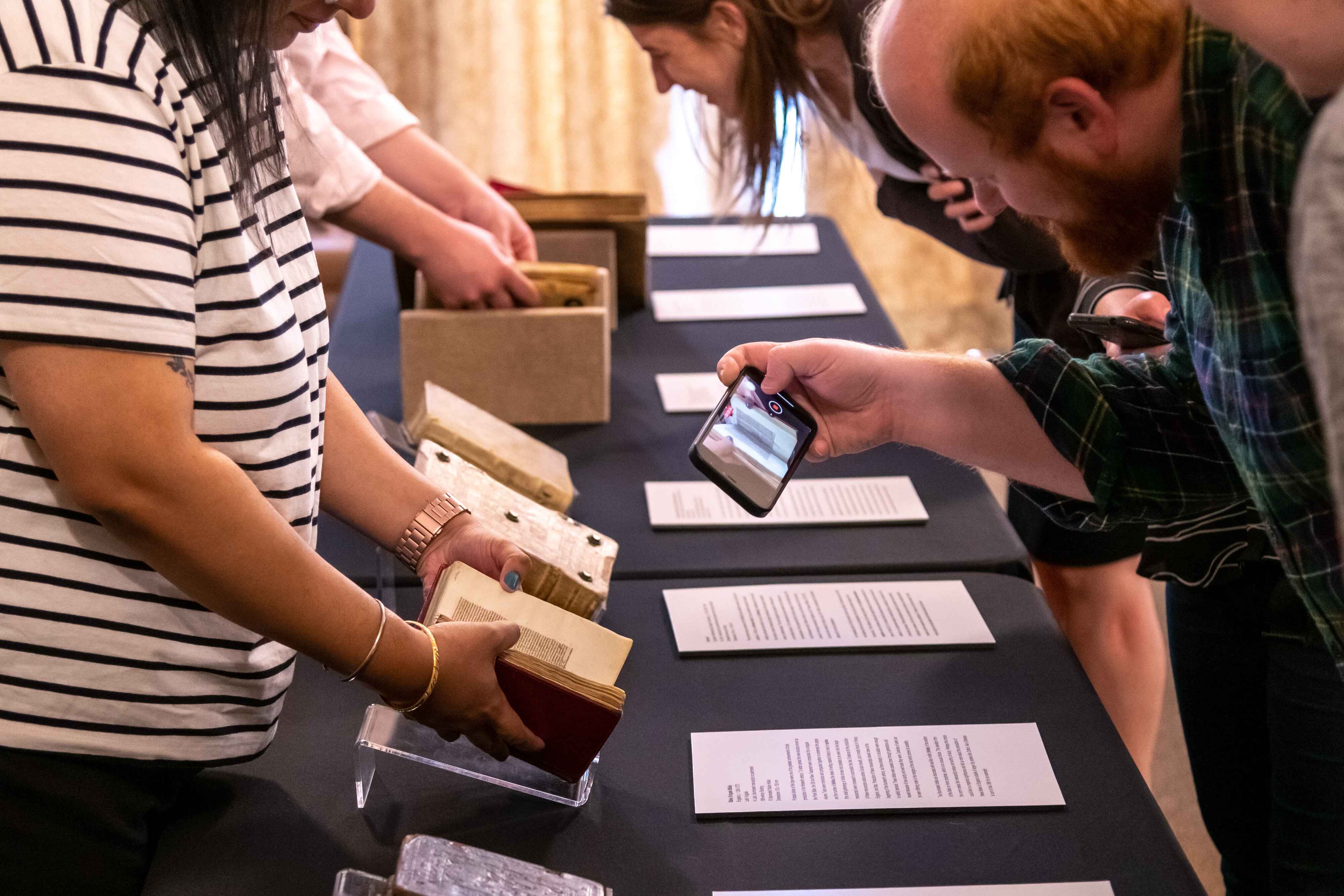 Medieval Manuscripts on Display Medieval Manuscripts on Display