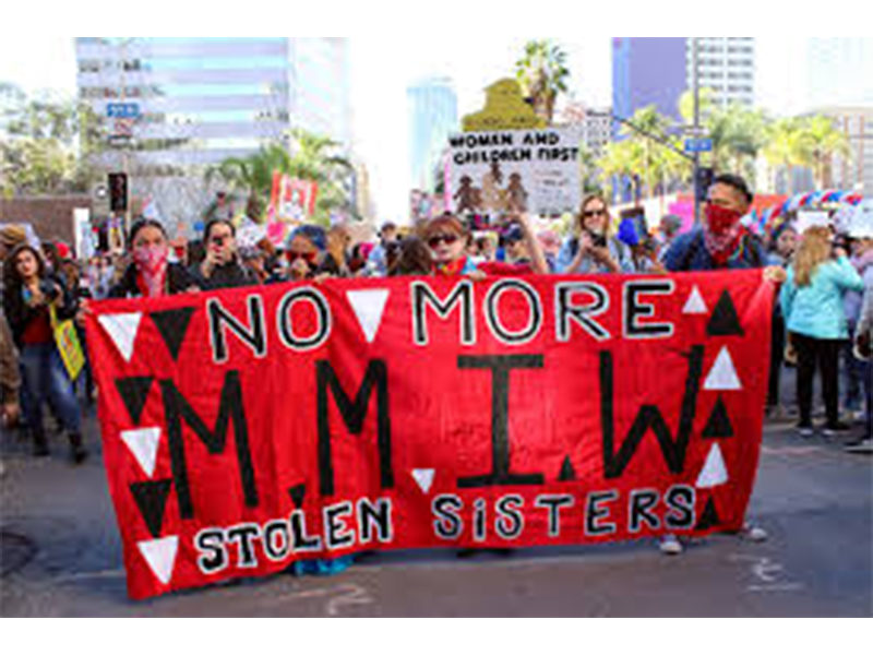 March for Missing and Murdered Indigenous Women