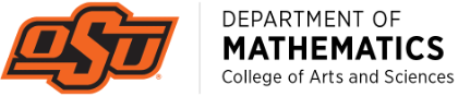 OSU Department of Mathematics Logo
