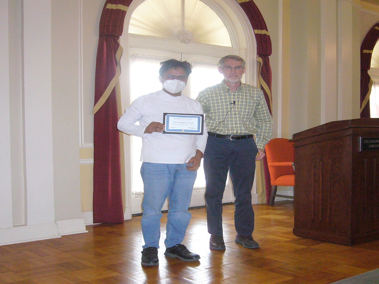 S M Faqrudding Ali Azam and Dr. Noell S M Faqrudding Ali Azam and Dr. Noell