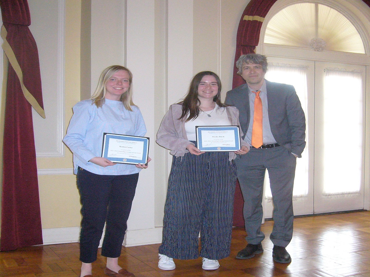 Keaton Carter, Presley Burch and Dr. Schweig Keaton Carter, Presley Burch and Dr. Schweig