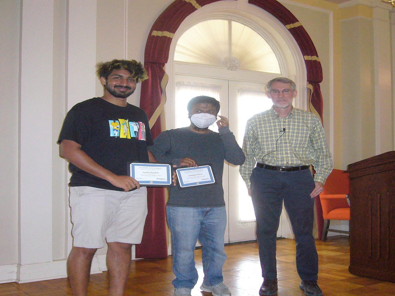 Sachin Chandran, Abdullah Al Helal and Dr. Schweig Sachin Chandran, Abdullah Al Helal and Dr. Schweig