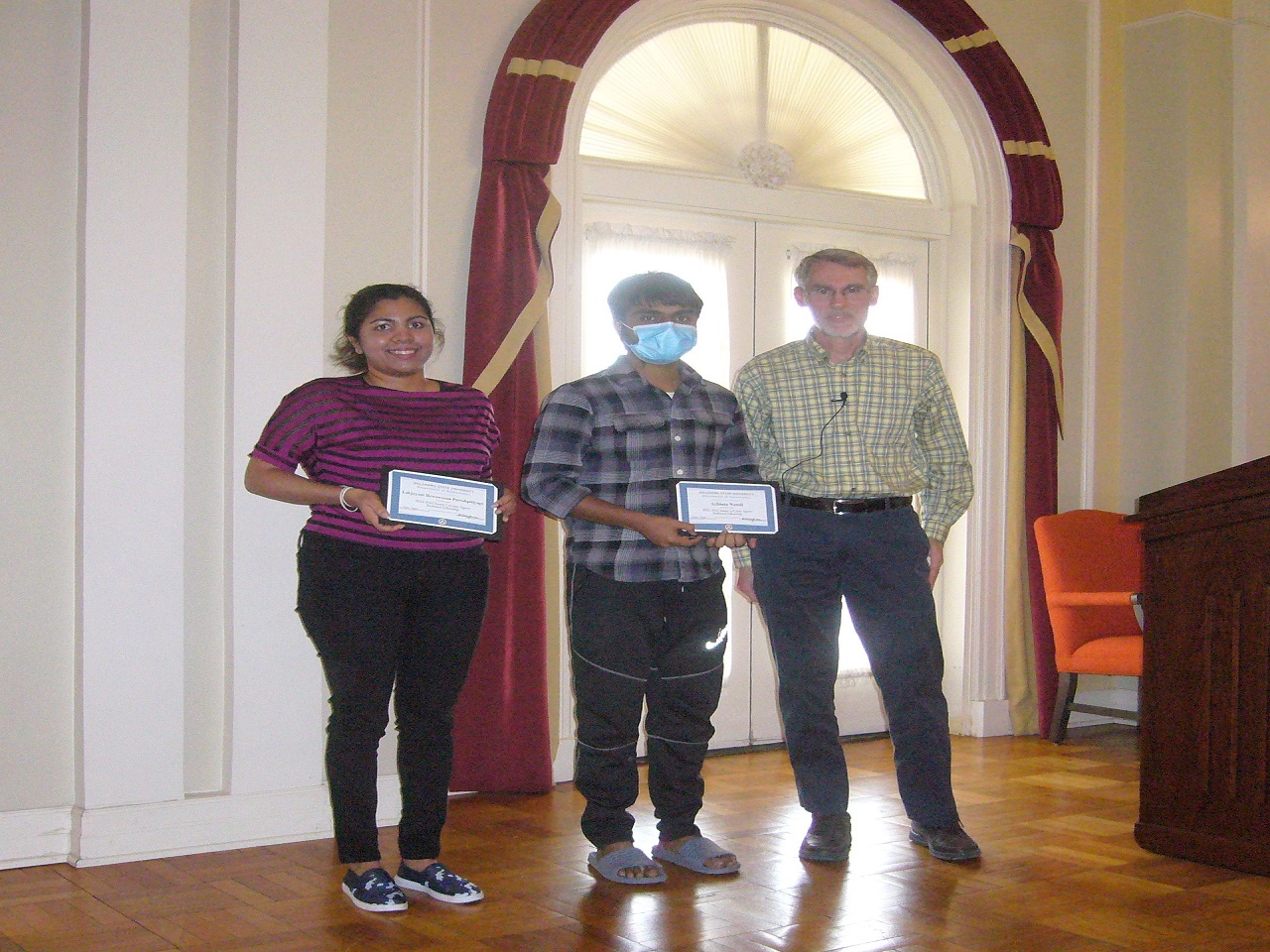 Lakjayani Hewawasan Puwakpitiyage, Achinta Nandi and Dr. Noell Lakjayani Hewawasan Puwakpitiyage, Achinta Nandi and Dr. Noell