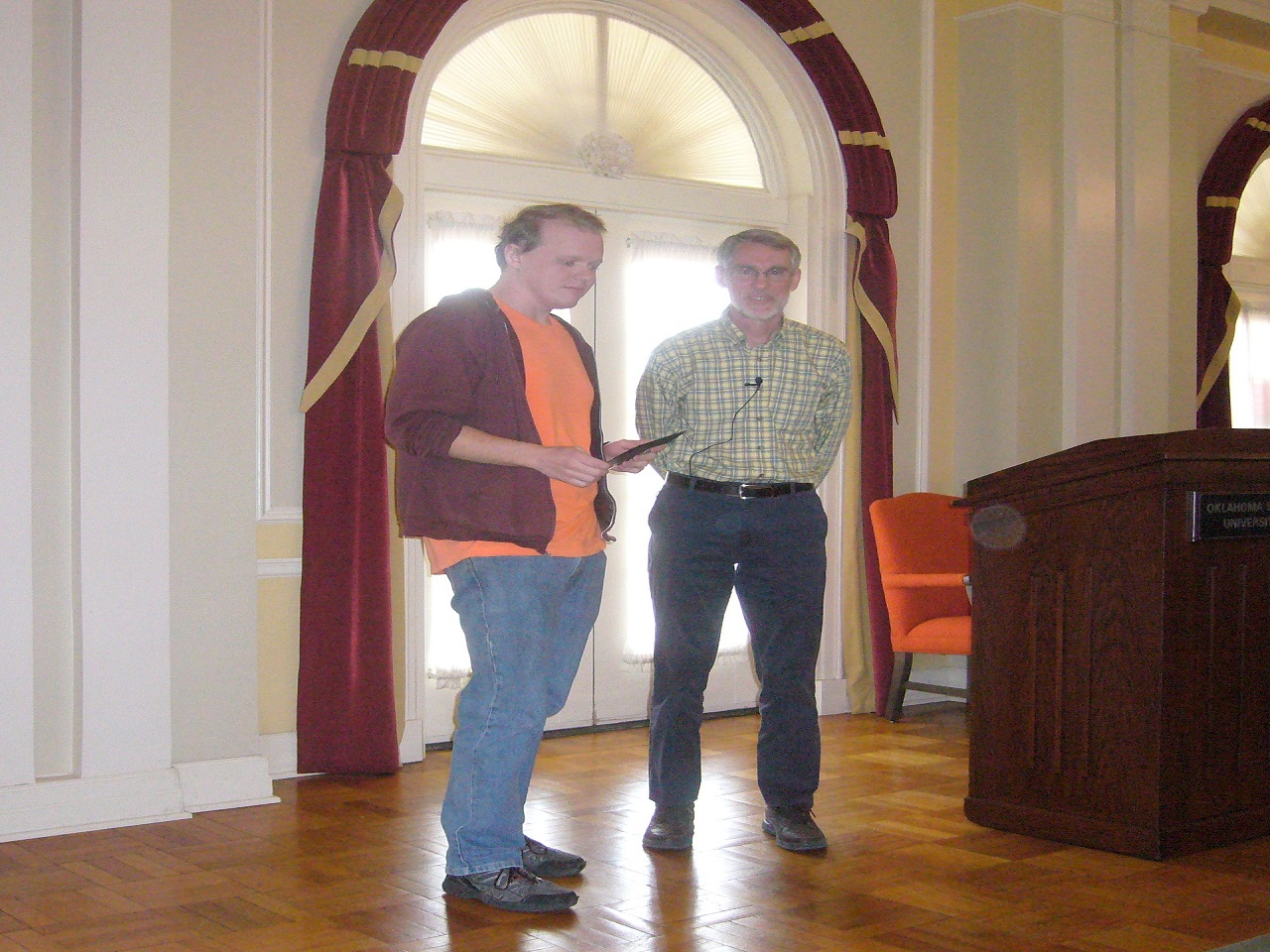 Ryan Looney and Dr. Noell Ryan Looney and Dr. Noell