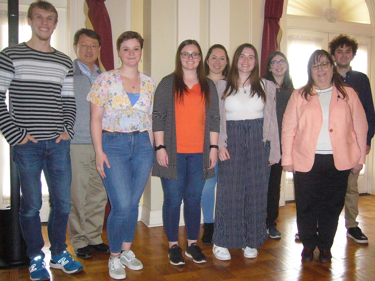 Pi Mu Epsilon and Dr. Mantini Pi Mu Epsilon and Dr. Mantini