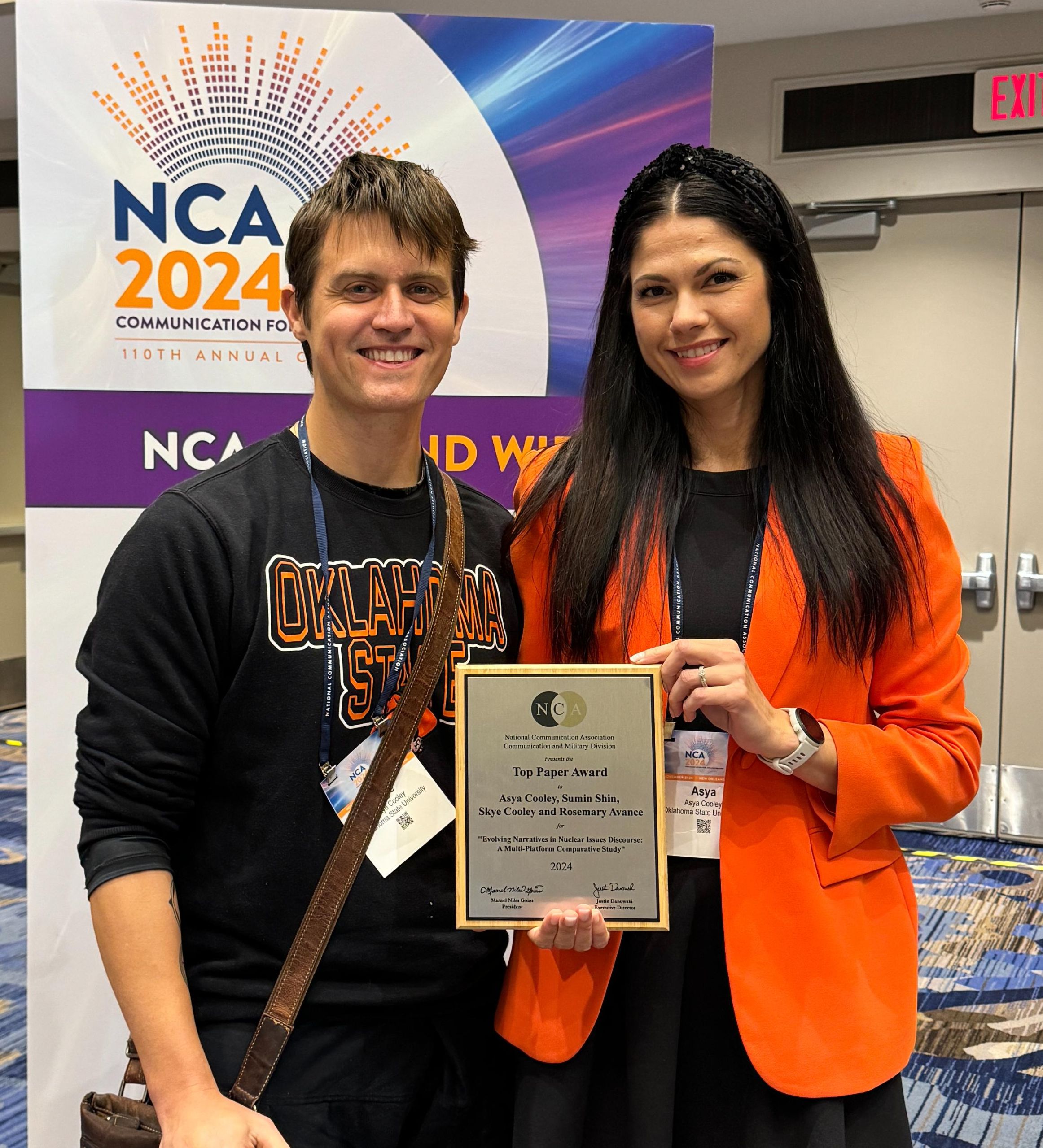 mesagroup members accepting award. mesagroup members accepting award.