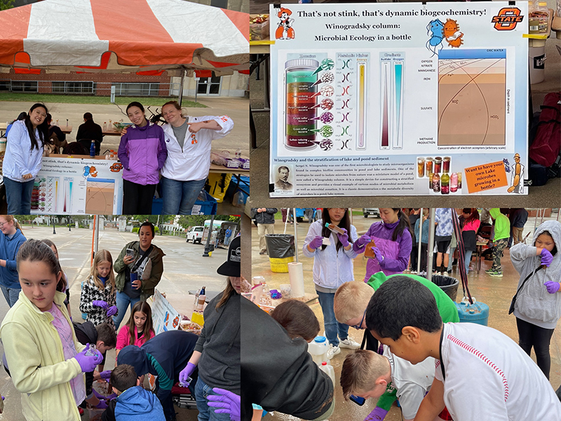 Photo collage from the 2023 Ada Water Fest at East Central University