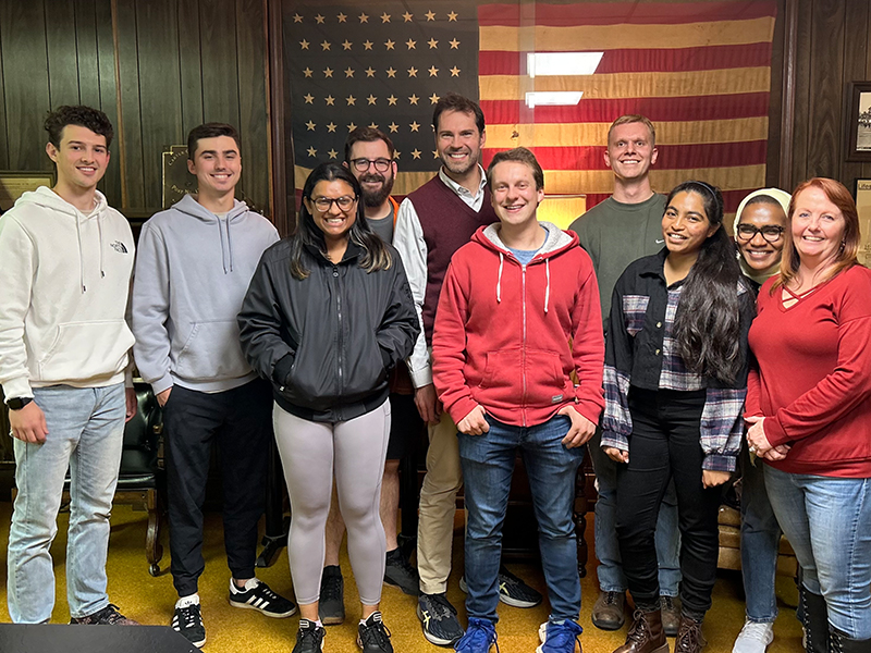 Fall 2022 Dr. Simon Underhill farewell party