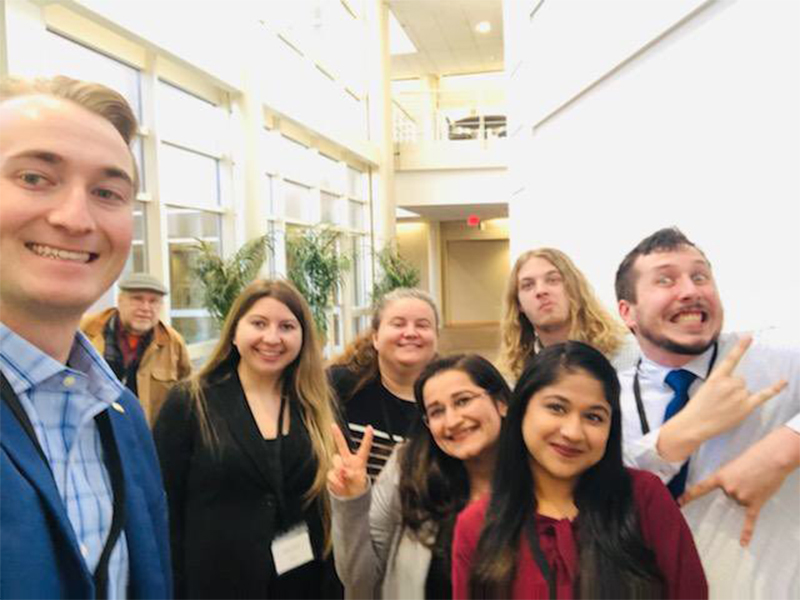 Research Team Group Selfie