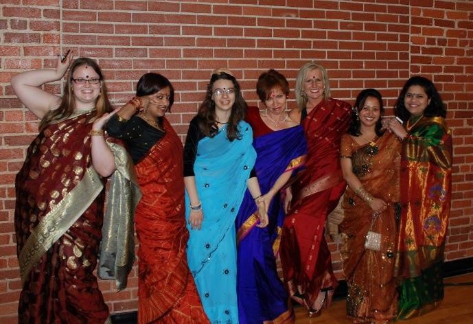 Group of Women in Sari's