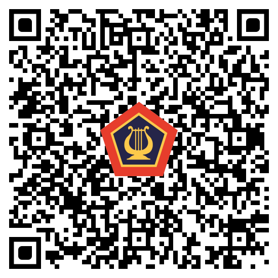 QR code to the prelims sign up page for the Army Field Band audition.