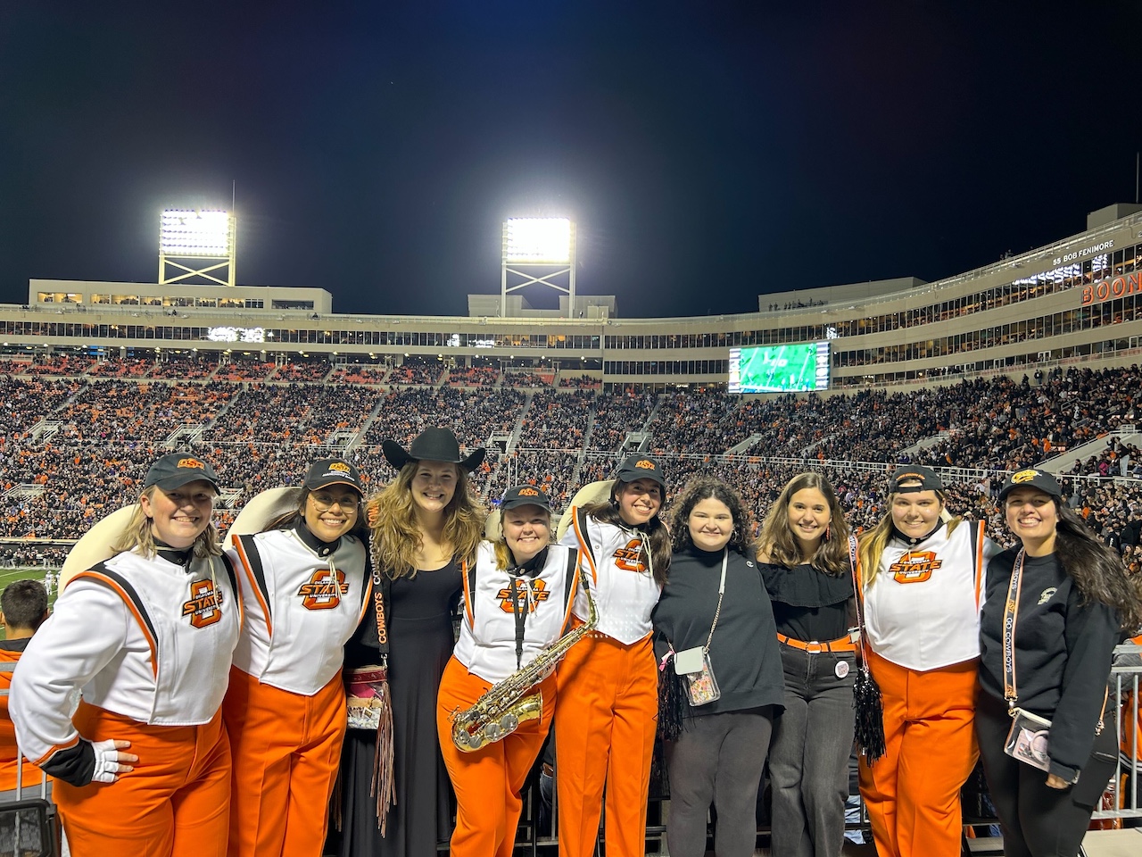 SAI at football game SAI at football game
