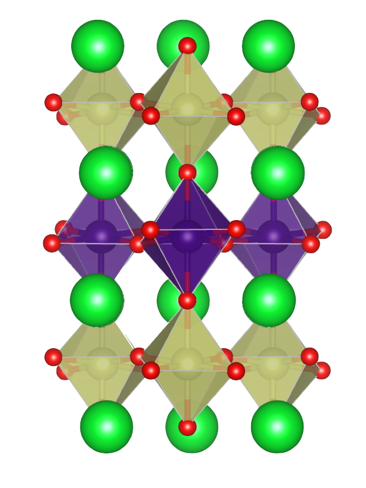 superlattice structure with SrTiO3 layers superlattice structure with SrTiO3 layers