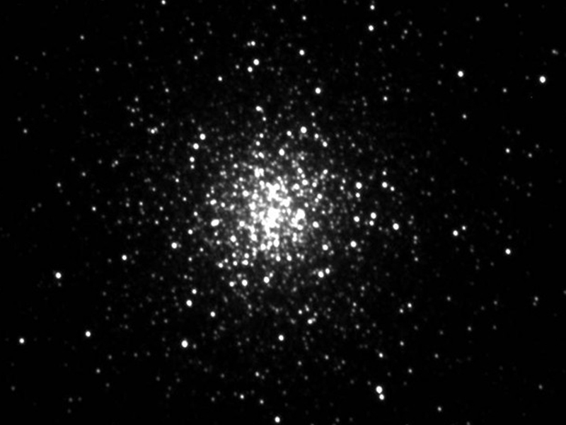 The Messier 3 globular star cluster imaged with a luminance (white light) filter. The Messier 3 globular star cluster imaged with a luminance (white light) filter.