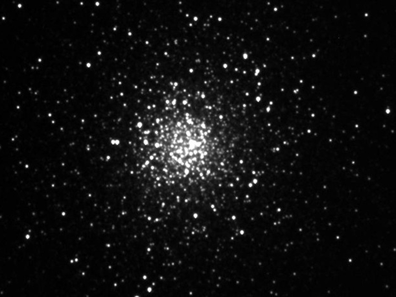 The Messier 5 globular star cluster imaged with a luminance (white light) filter. The Messier 5 globular star cluster imaged with a luminance (white light) filter.