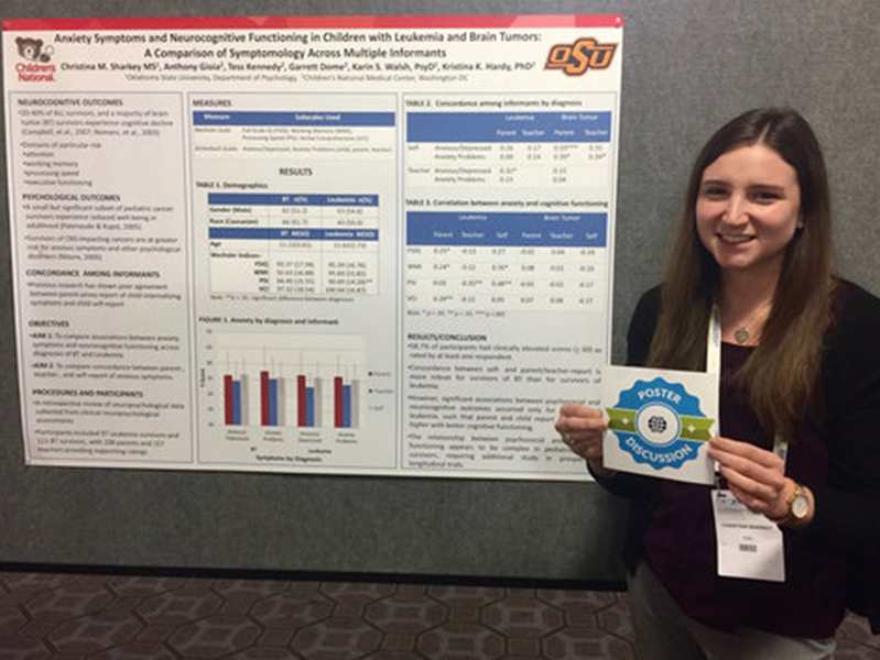 Poster Discussion at the International Society of Paediatric Oncology Conference
