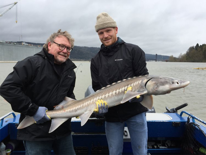 Dr. Mullins and his large catch