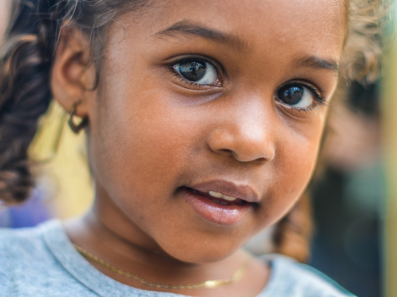 African-American girl