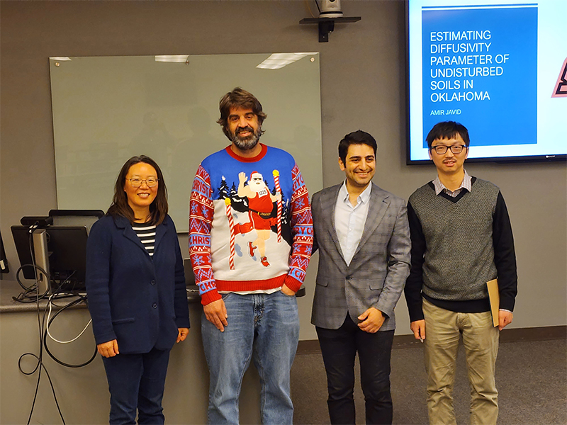 Amir Javid successfully defends his MS report